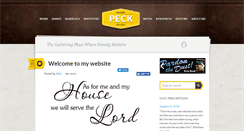 Desktop Screenshot of michaelpeck.org